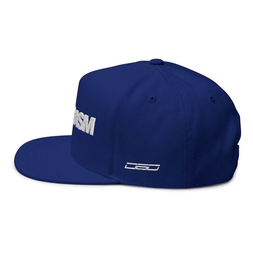 Eurogasm Embroidered Flat Bill Cap — Bold European Pride Snapback