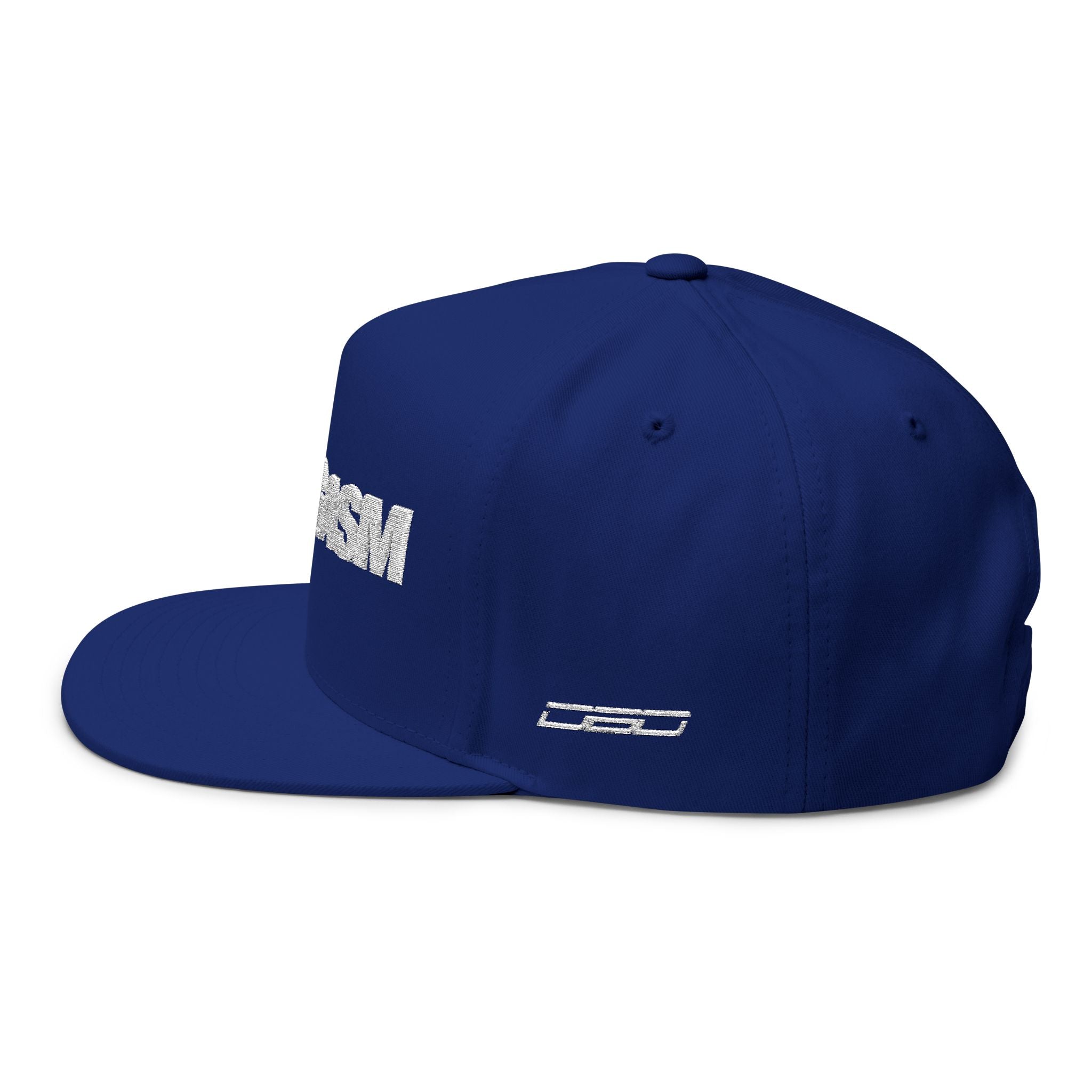Eurogasm Embroidered Flat Bill Cap — Bold European Pride Snapback