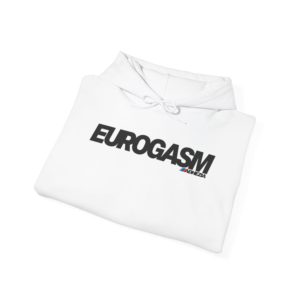 Eurogasm Logo Hoodie | Retro Motorsport Graphic Pullover