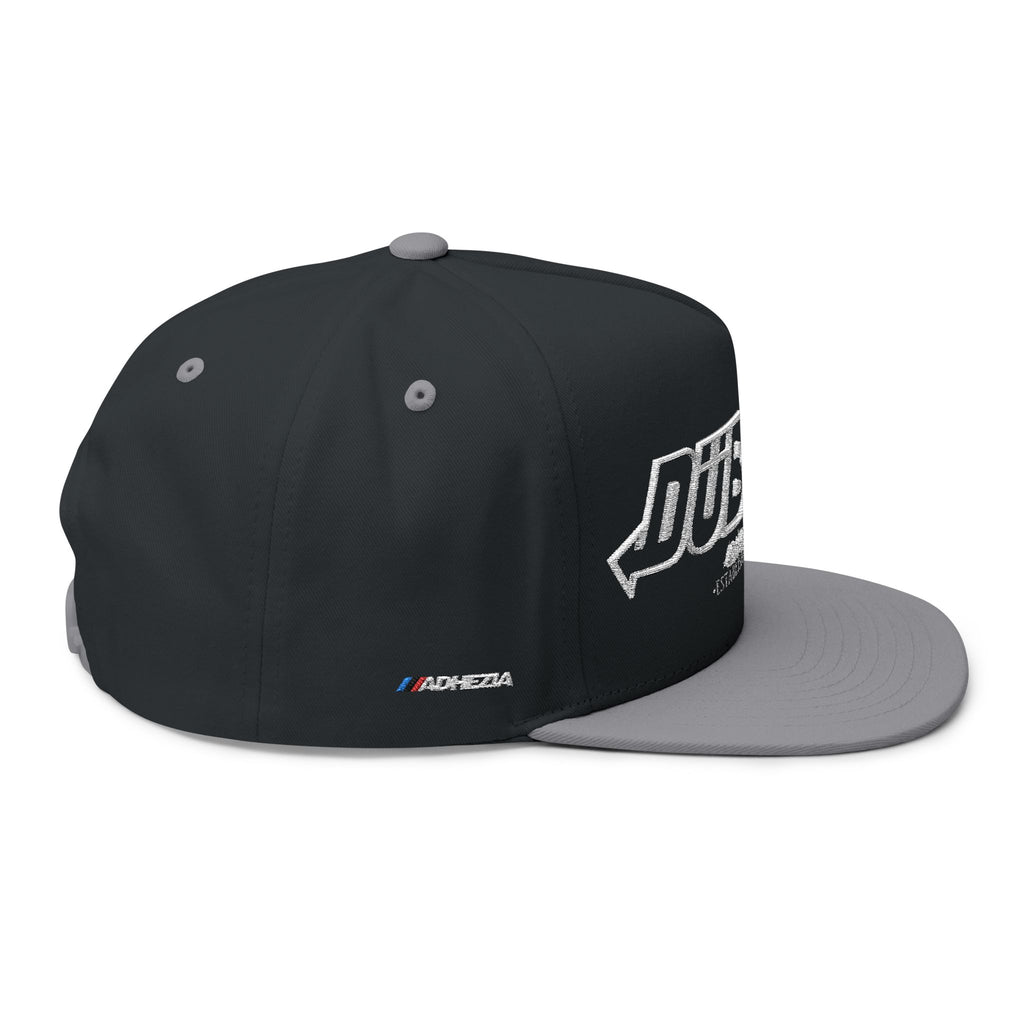 Dubway Embroidered Flat Bill Cap | Premium Streetwear Snapback Hat