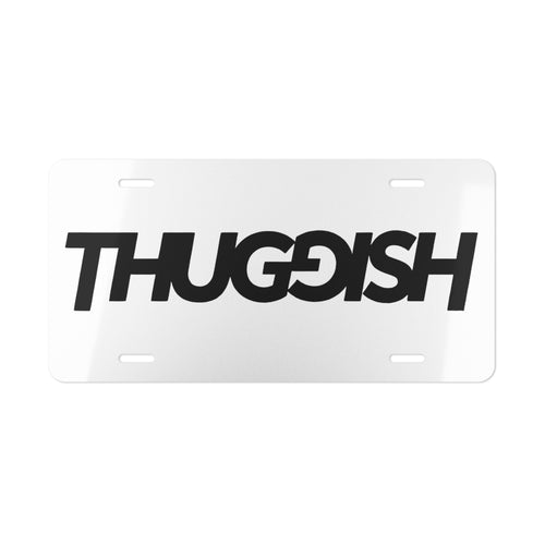 Thuggish Vanity Plate | Custom Automotive Metal License Plate