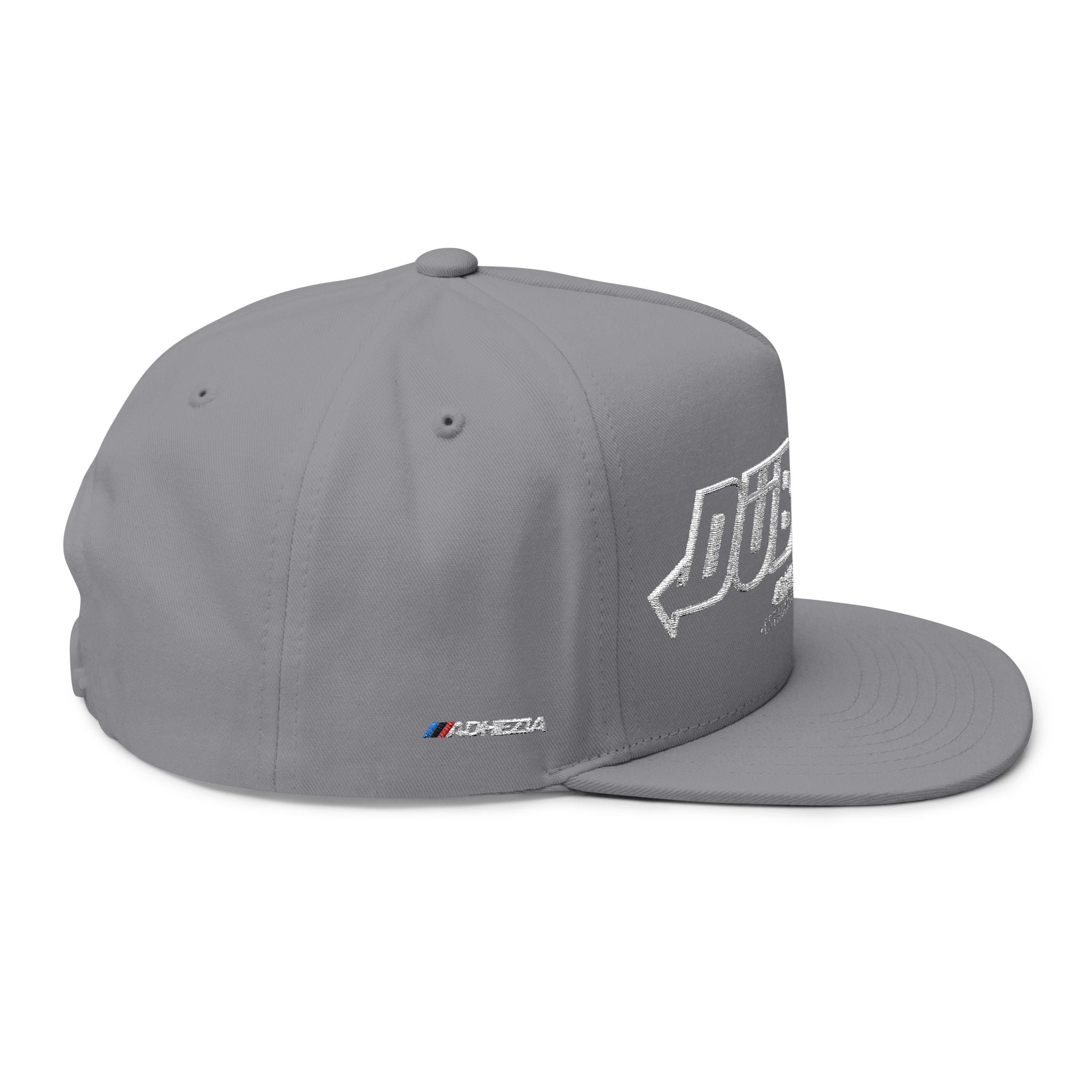 Dubway Embroidered Flat Bill Cap | Premium Streetwear Snapback Hat