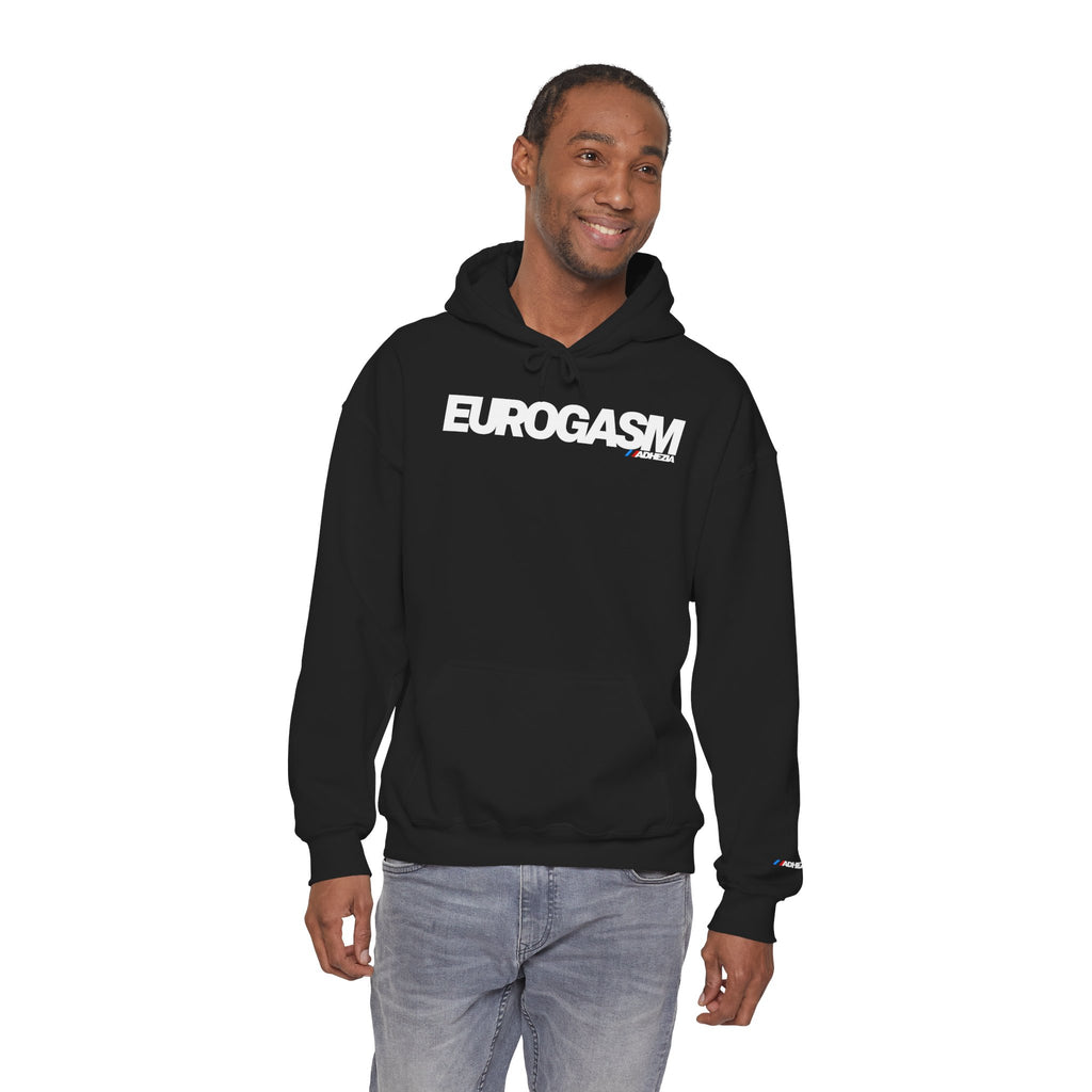 Eurogasm Logo Hoodie | Retro Motorsport Graphic Pullover
