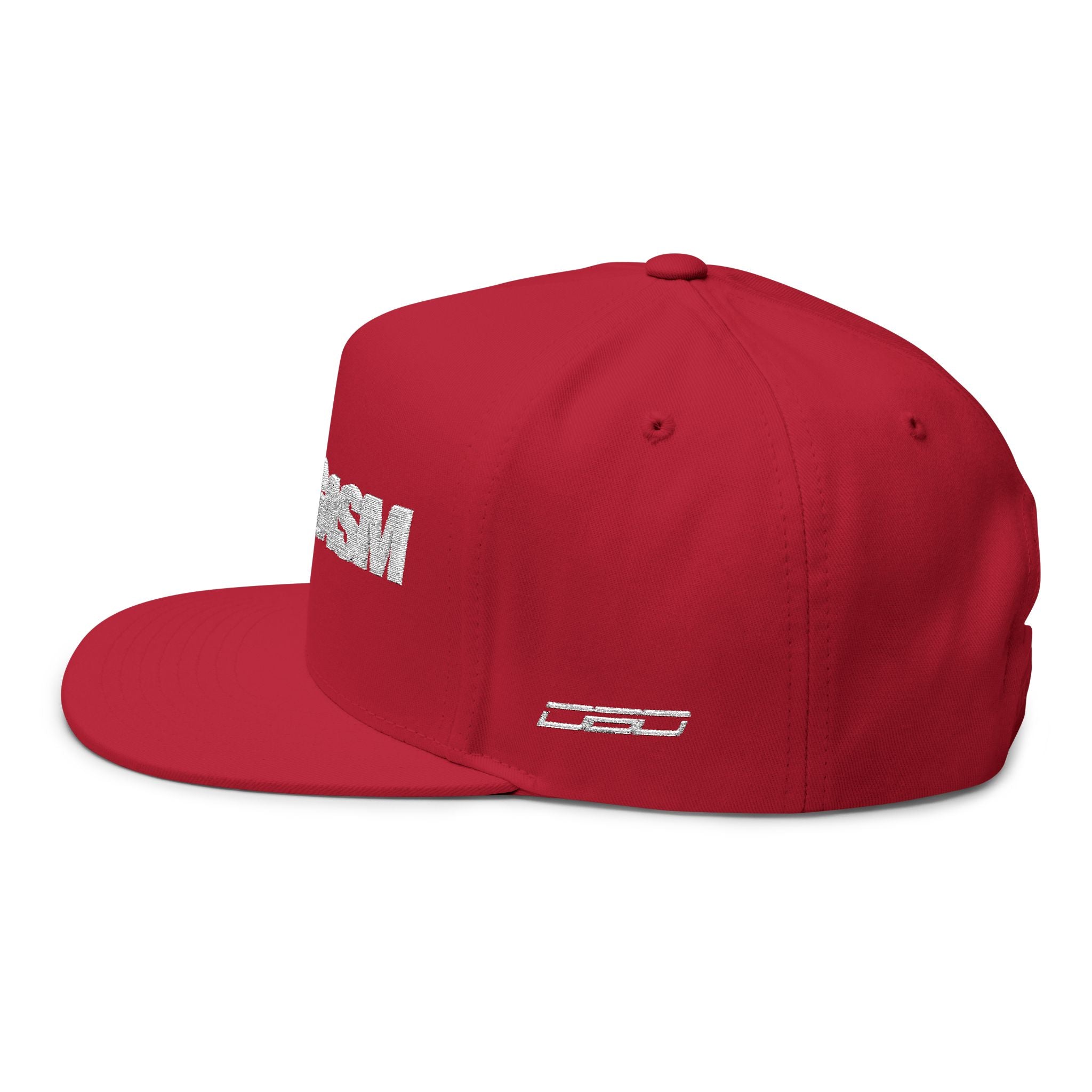 Eurogasm Embroidered Flat Bill Cap — Bold European Pride Snapback
