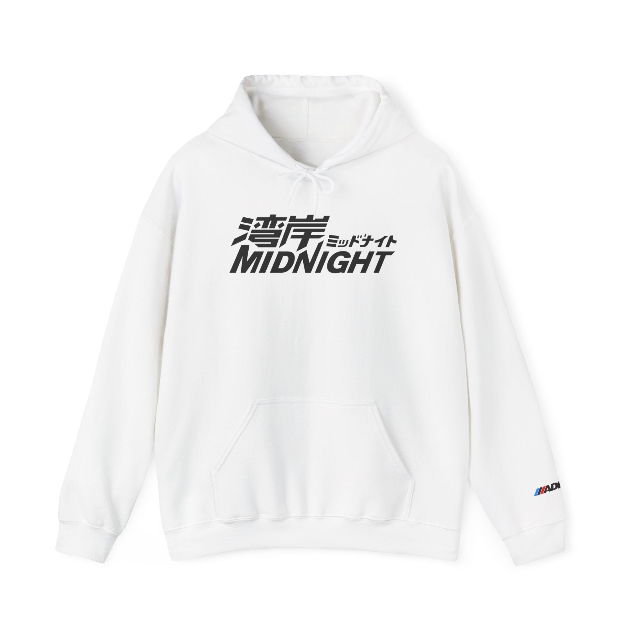 Midnight Kanji Hoodie | Japanese Retro Streetwear Pullover