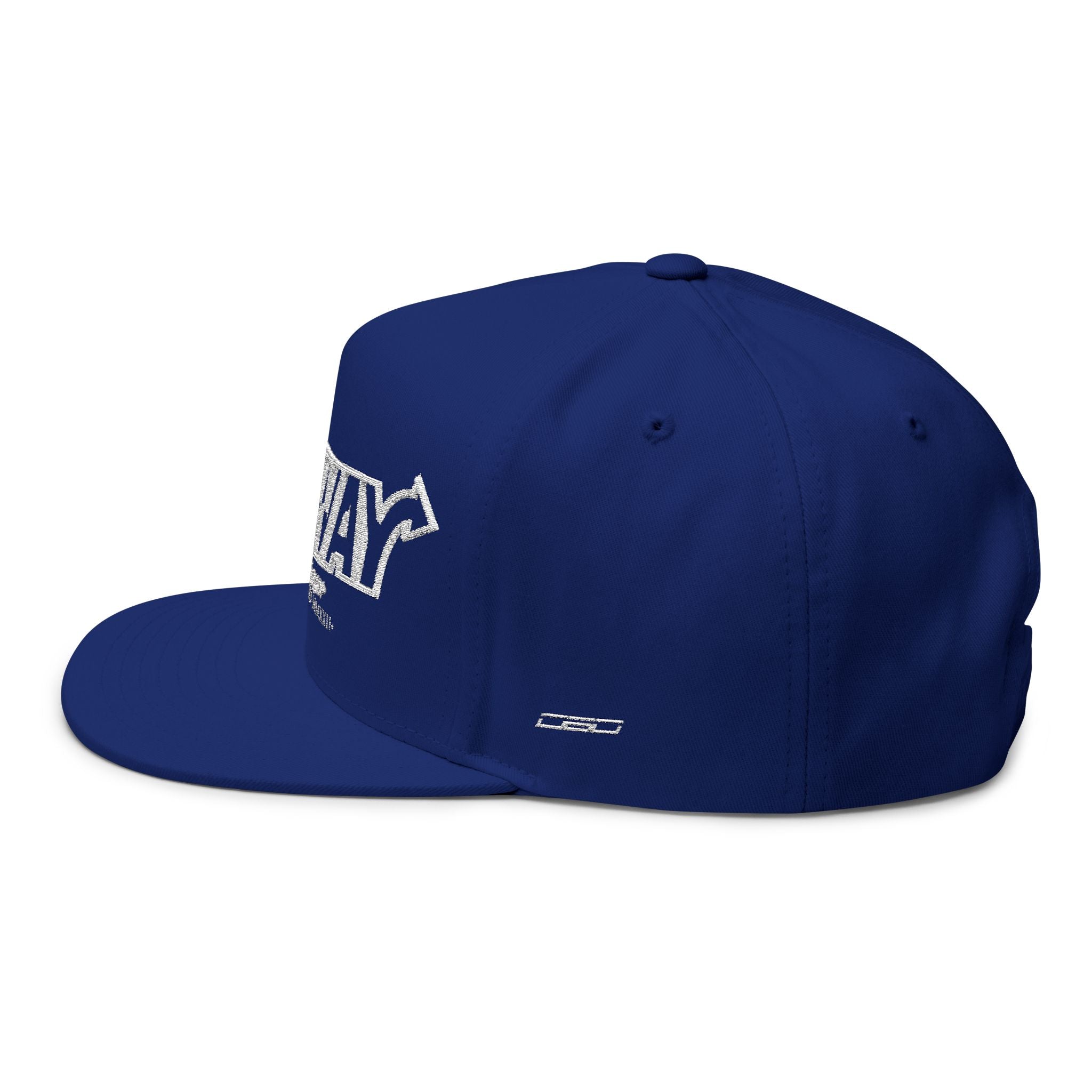 Dubway Embroidered Flat Bill Cap | Premium Streetwear Snapback Hat