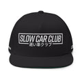 Slow Car Club Embroidered Flat Bill Cap | Japanese Streetwear Racing Hat