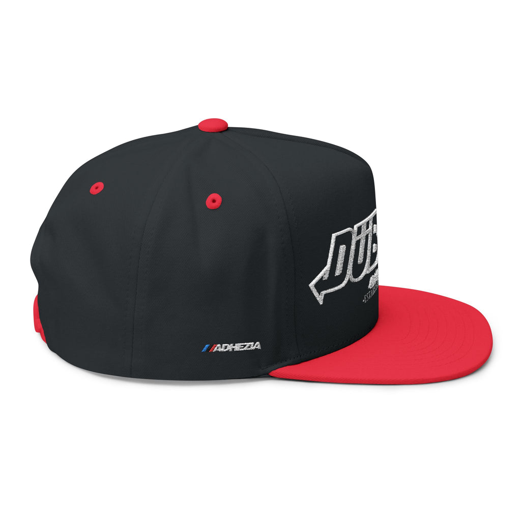 Dubway Embroidered Flat Bill Cap | Premium Streetwear Snapback Hat