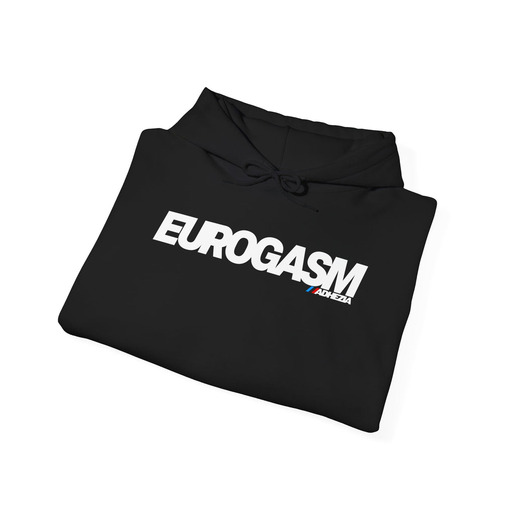 Eurogasm Logo Hoodie | Retro Motorsport Graphic Pullover