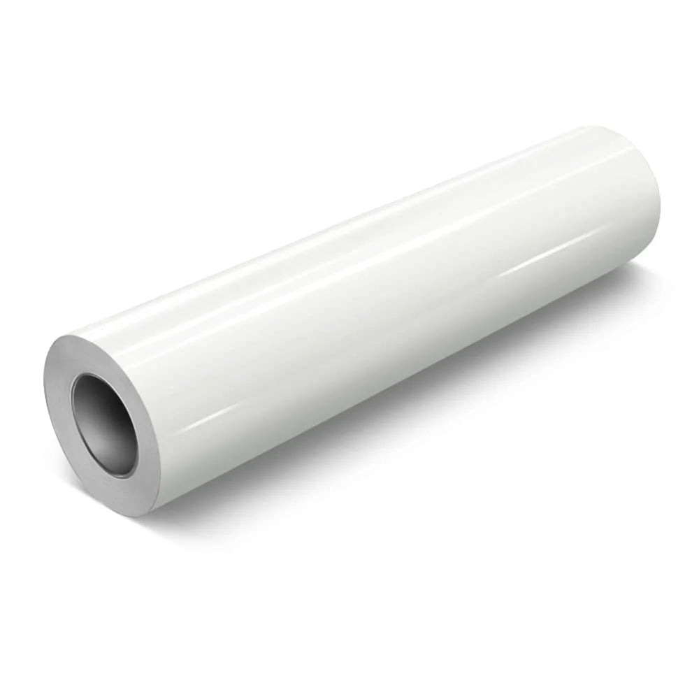DECO65 Gloss White Permanent Craft Vinyl