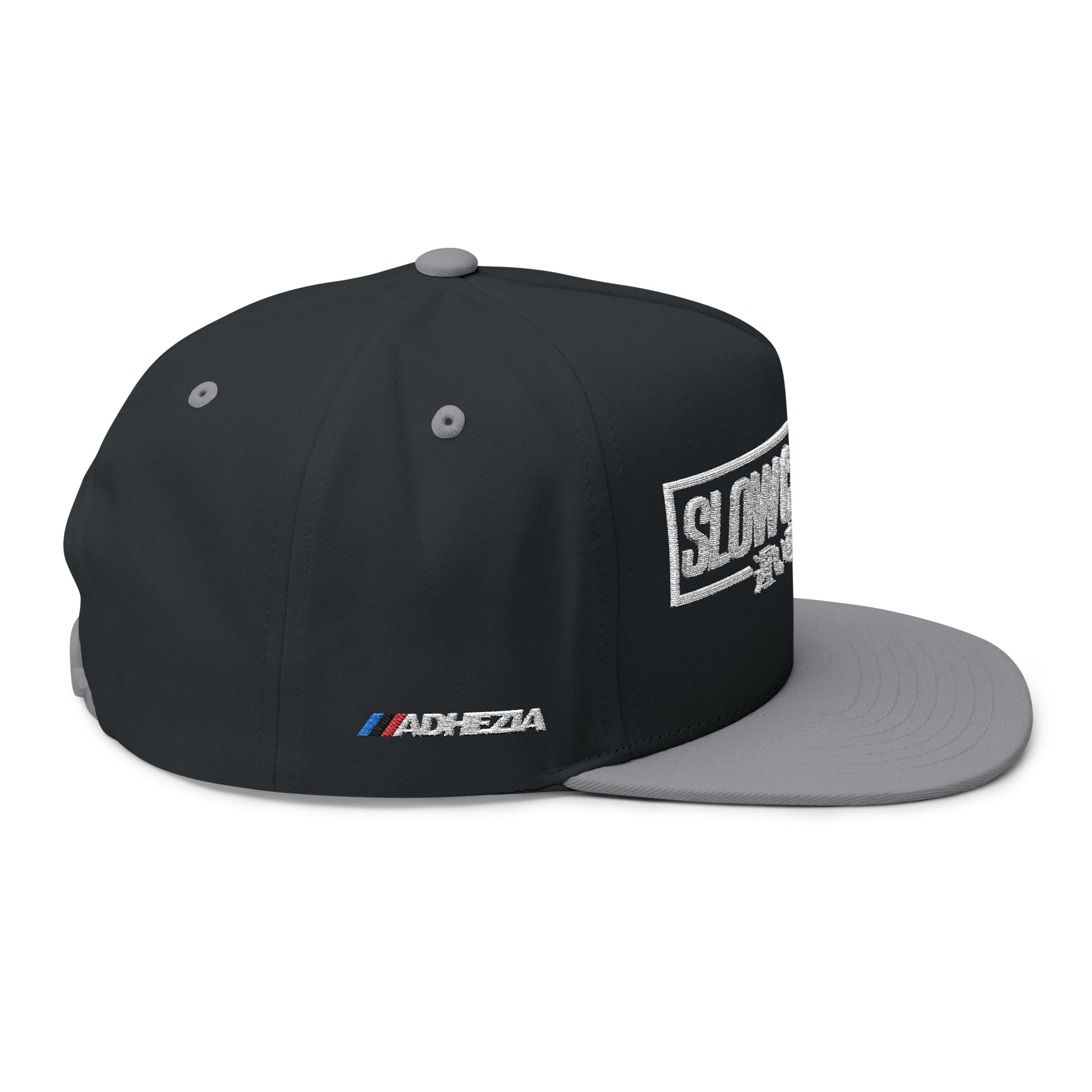 Slow Car Club Embroidered Flat Bill Cap | Japanese Streetwear Racing Hat