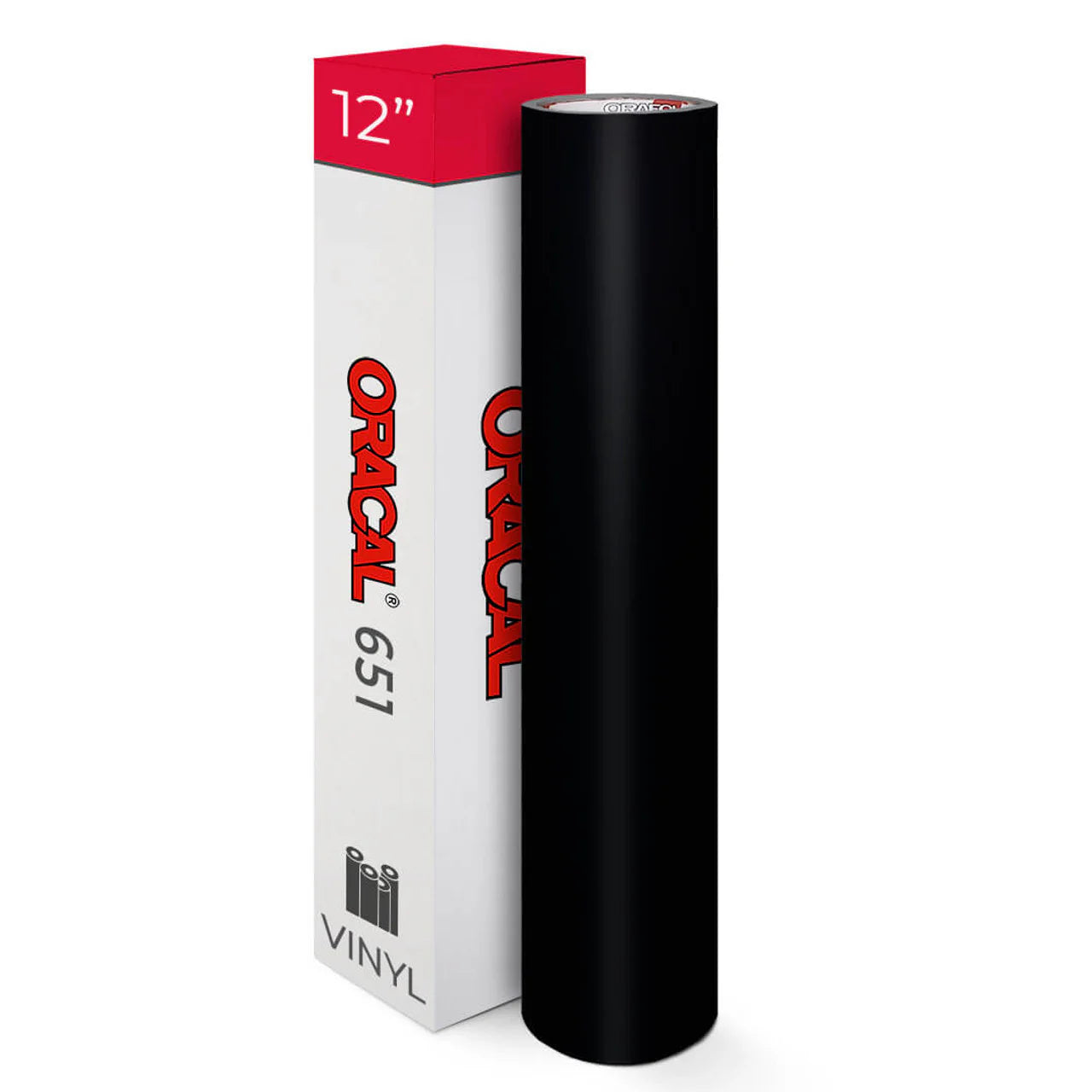 Oracal 651 Glossy Black #070 | Permanent Adhesive Vinyl