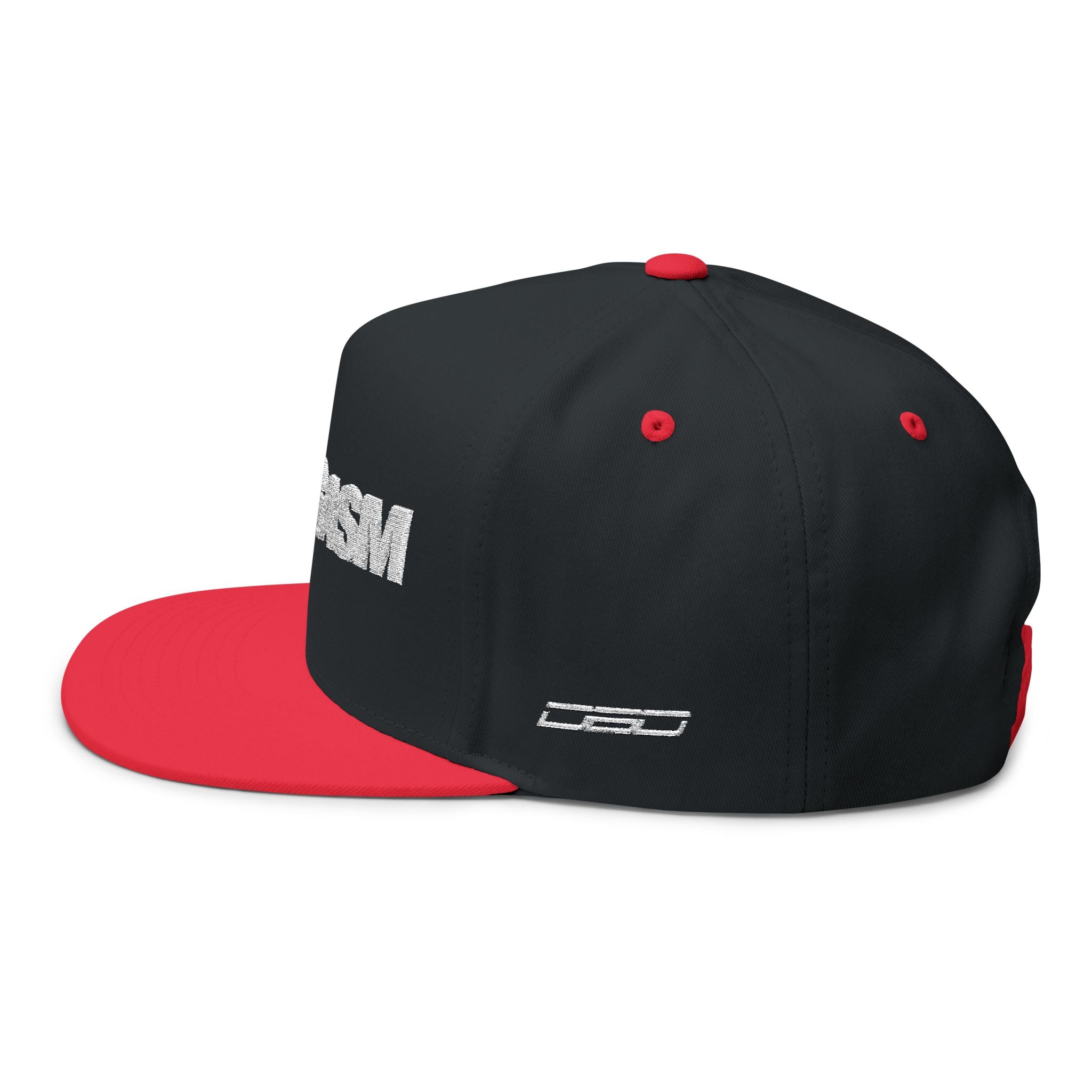 Eurogasm Embroidered Flat Bill Cap — Bold European Pride Snapback