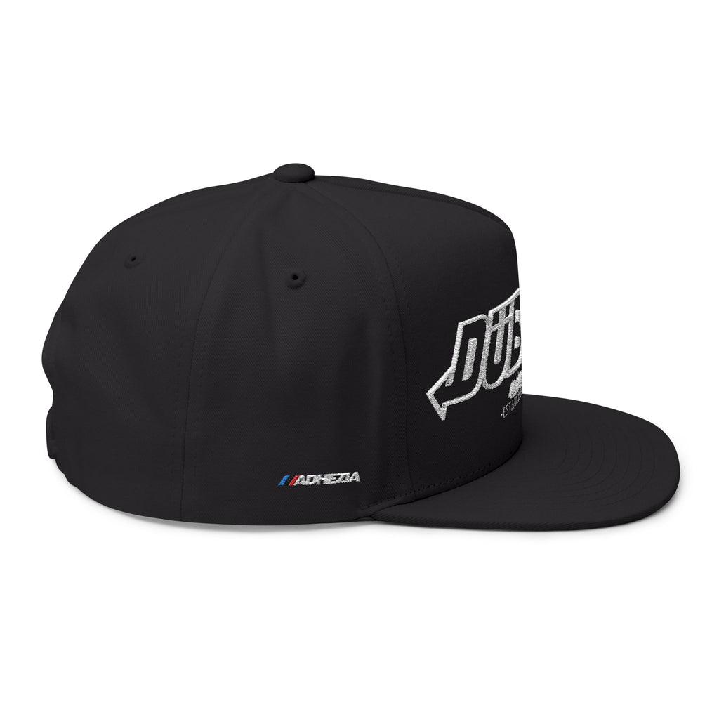 Dubway Embroidered Flat Bill Cap | Premium Streetwear Snapback Hat