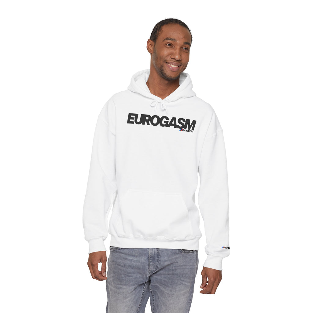 Eurogasm Logo Hoodie | Retro Motorsport Graphic Pullover