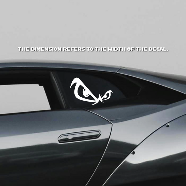 Devil Eyes Decal