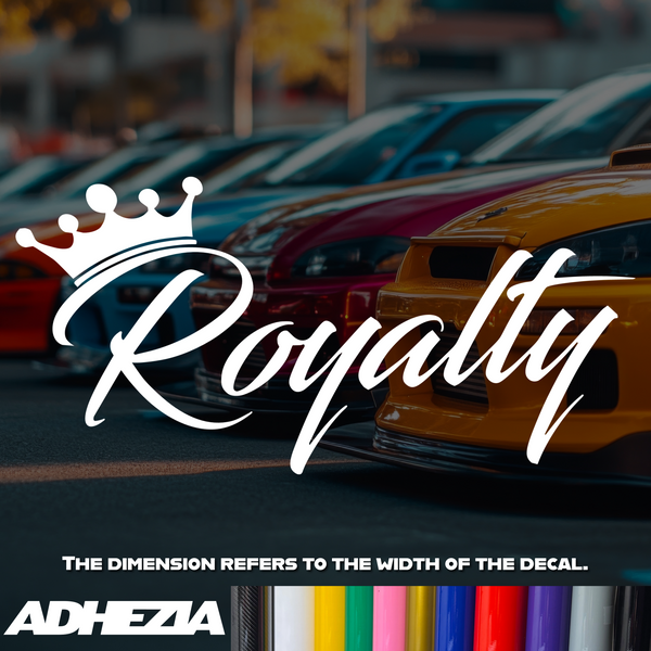 Royalty Decal