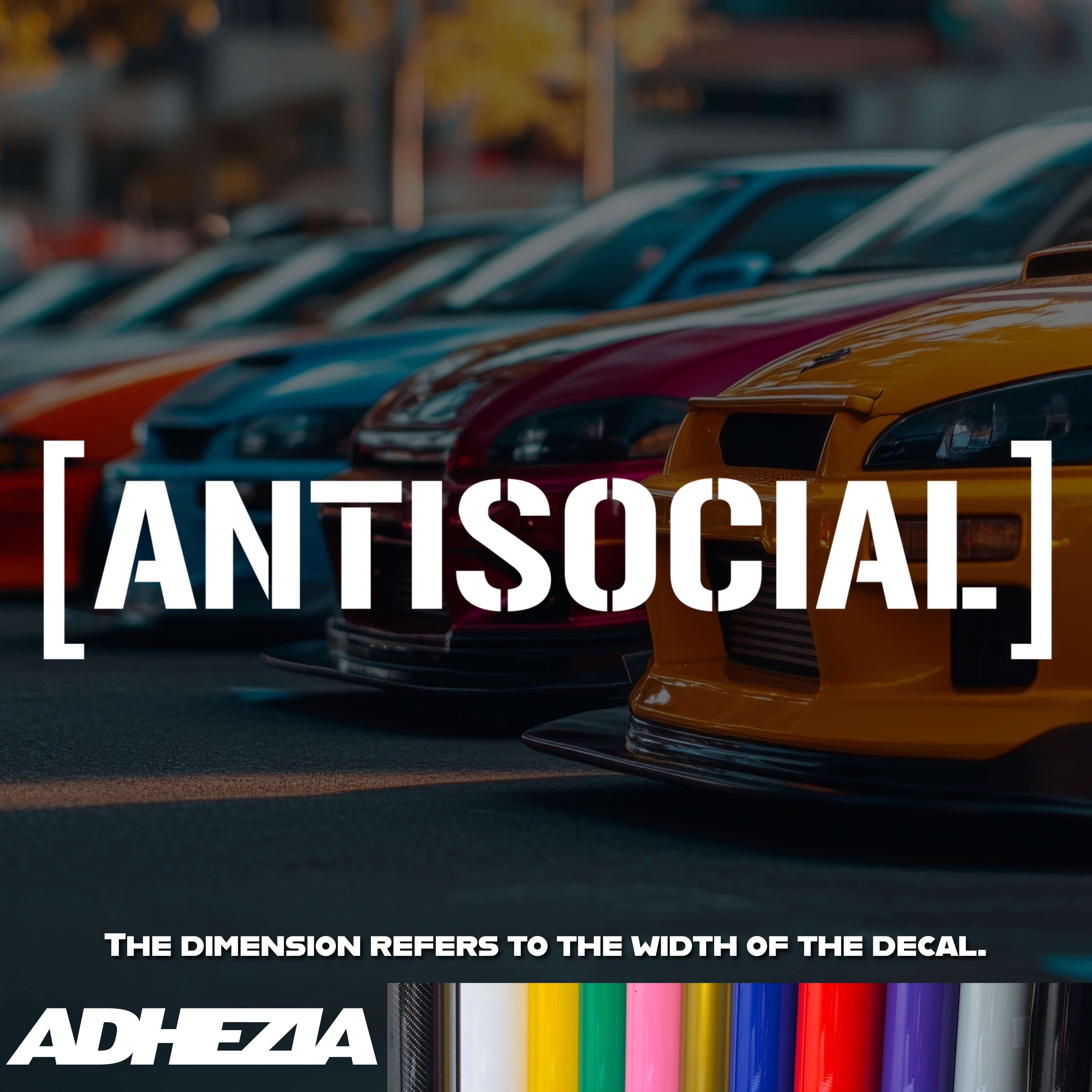 Antisocial Decal