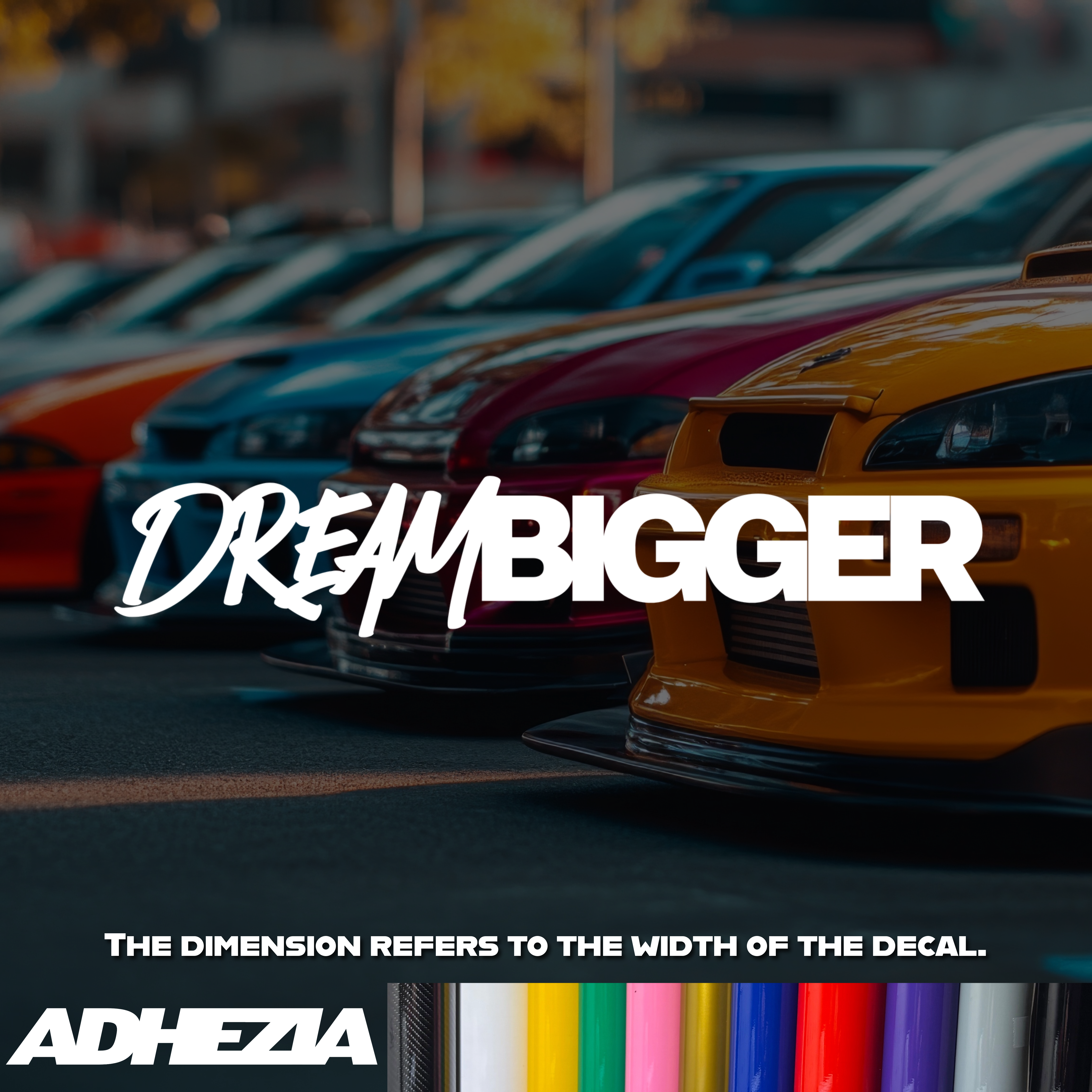 Dream Bigger Decal