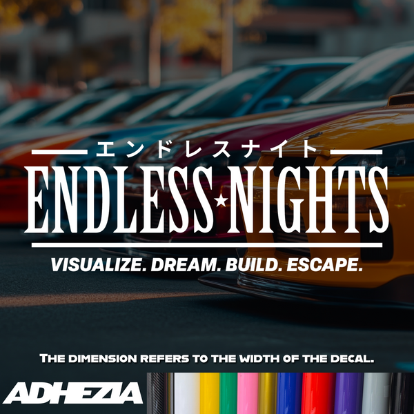 Endless Nights Decal